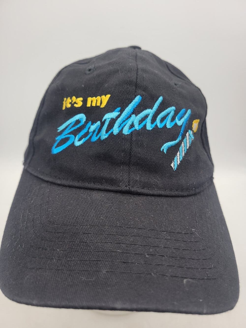 San Manuel Indian Casino Its My Birthday Strap Back Hat baseball cap *See pics*